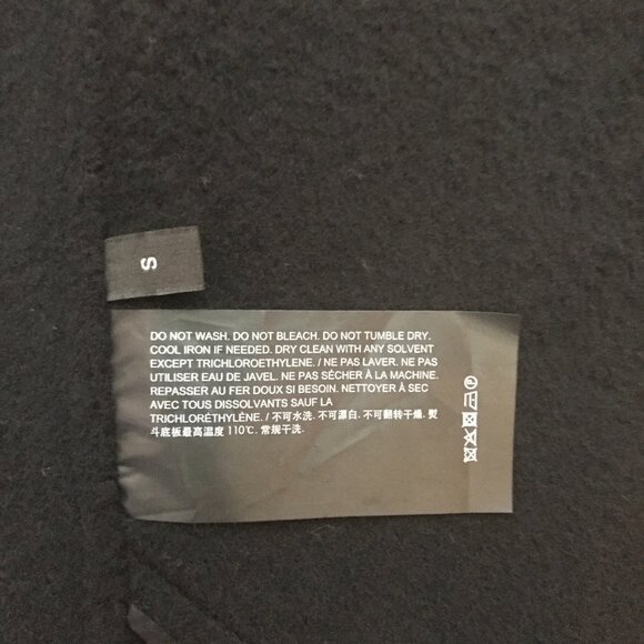 Theory Clairene Wool Cashmere Black Hooded Vest Size S - Picture 8 of 10